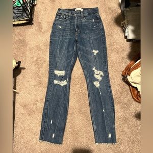 Abercrombie High Rise Mom Jeans